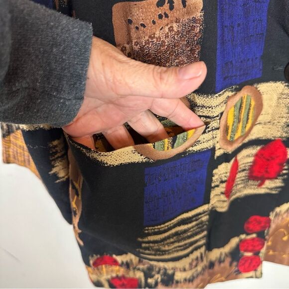 VTG BLAZER GLORY 100% rayon - Picture 9 of 12